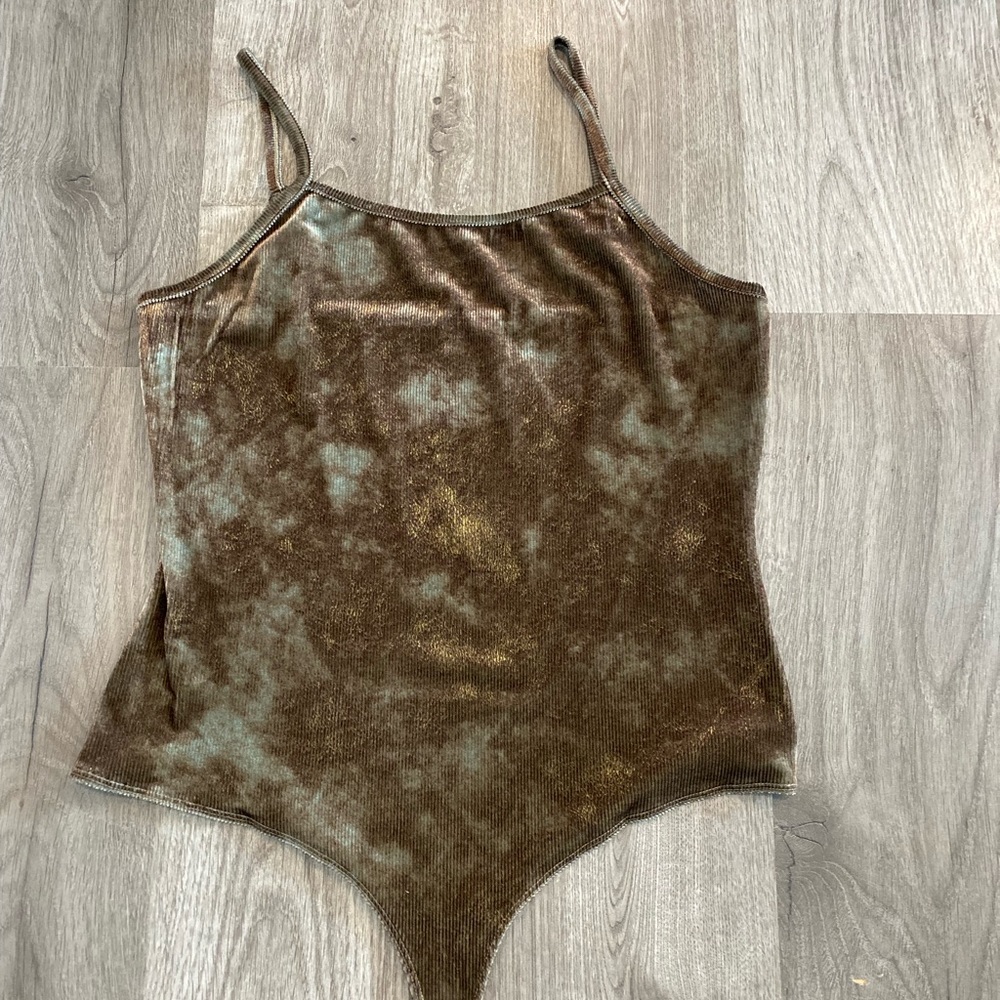 Brushed Corduroy Bodysuit